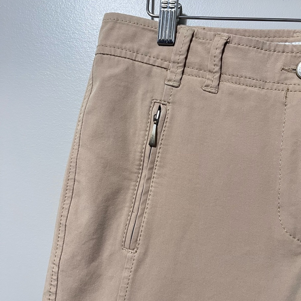 Brax Magic X Mid Rise Skinny Tan Chino Pant - Picture 3 of 11